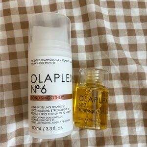 OLAPLEX No.6 Bond Smoother and No.7 Bonding Oil Duo